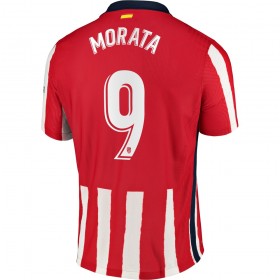 Jalkapallo Pelipaidat Atlético Madrid Morata 9 Kotipaita 2020-2021 Lyhythihainen